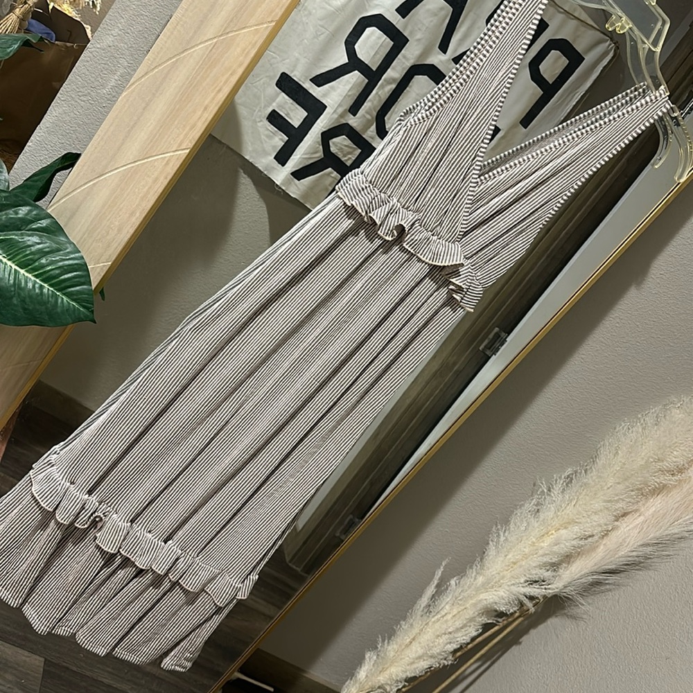 Ruffle Maxi
